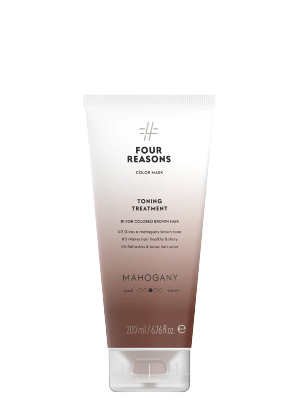 Four Reasons Color Mask Mahogany – Hooldav ja tooniv juuksemask värvitud juustele 200ml