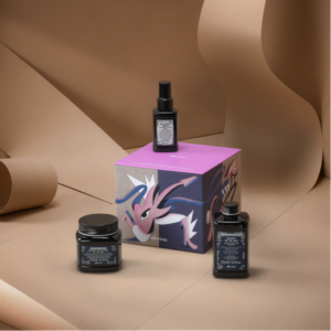 Davines LIPSTICK & AMPLIFIER Heart of Glass kinkekomplekt